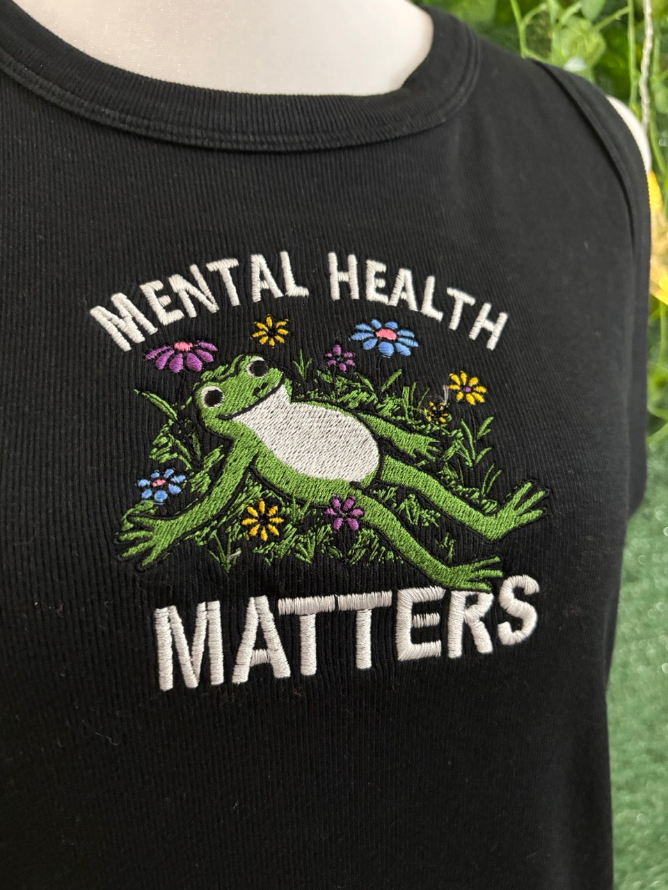 Mental Health Matters Black Tank 2XL
