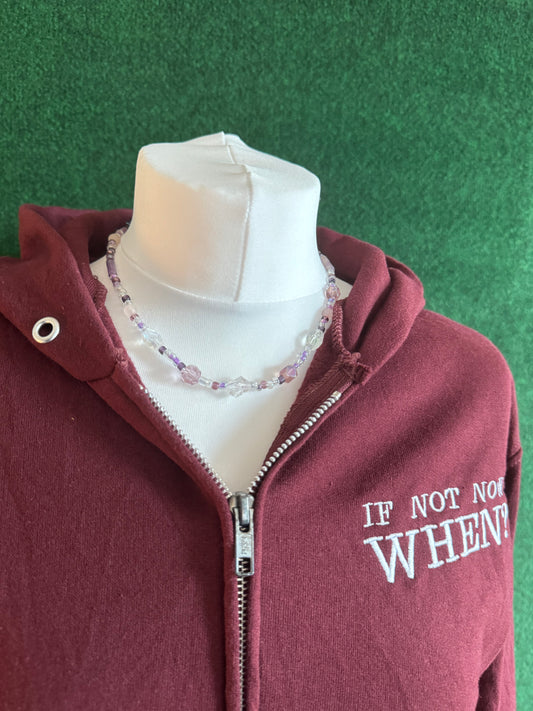 If Not Now, When Maroon Champion Zip Up S