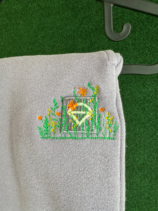 Floral Cover Up Lavender Joggers M