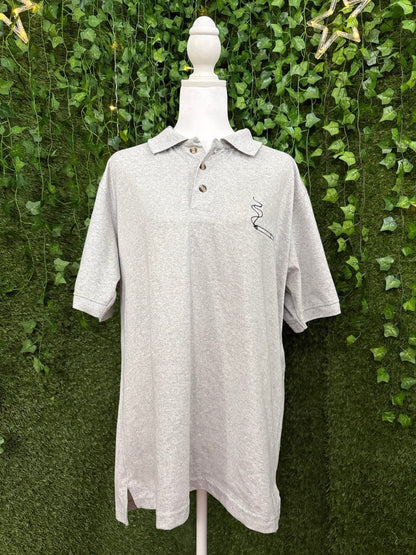 Cig Grey Polo Shirt L
