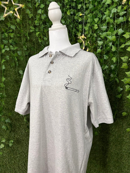 Cig Grey Polo Shirt L