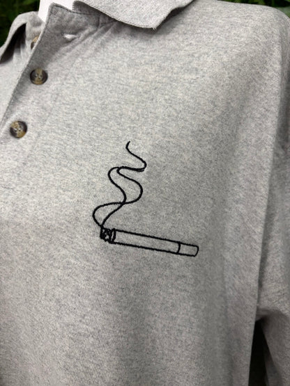 Cig Grey Polo Shirt L
