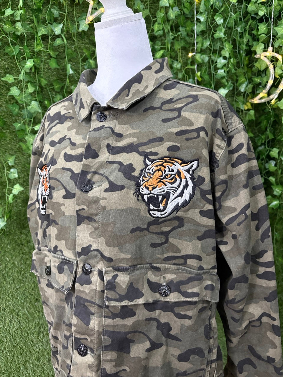Tiger Army Fatigue Button Up Jacket 2XL