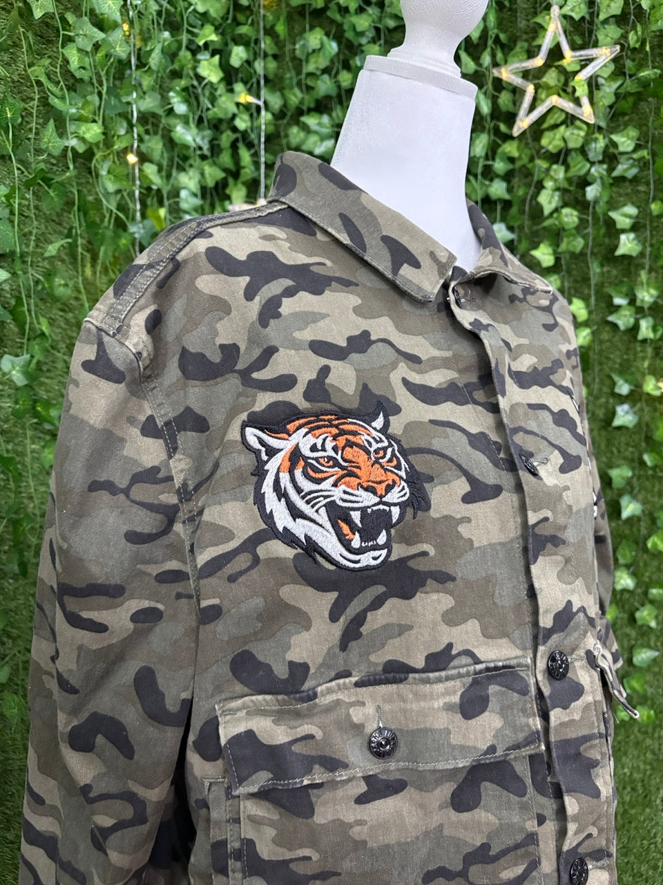 Tiger Army Fatigue Button Up Jacket 2XL