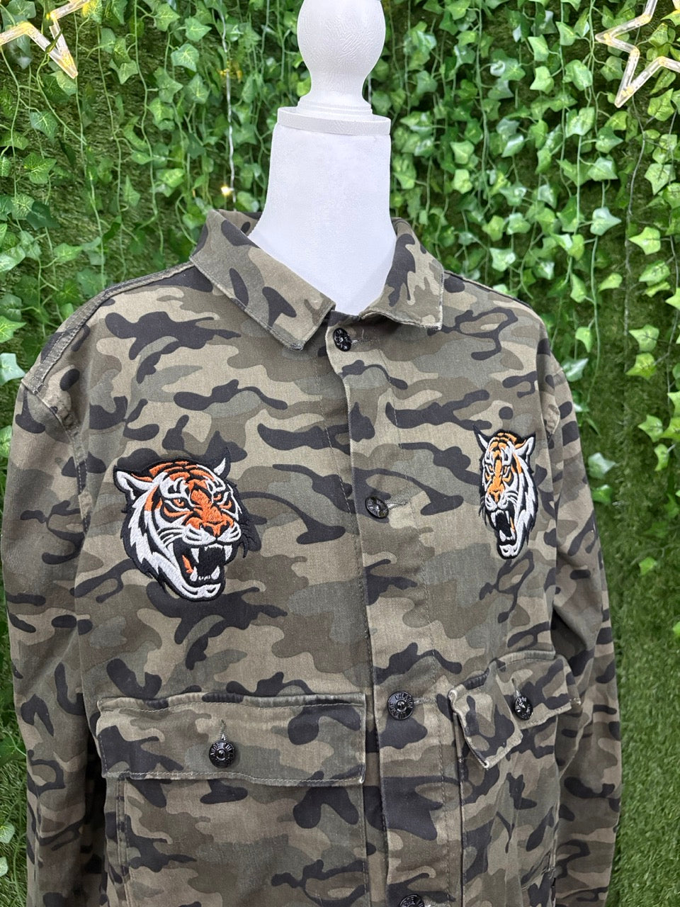Tiger Army Fatigue Button Up Jacket 2XL