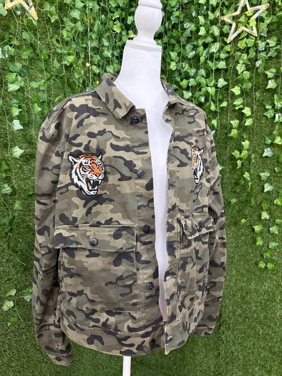 Tiger Army Fatigue Button Up Jacket 2XL