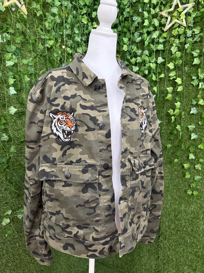 Tiger Army Fatigue Button Up Jacket 2XL