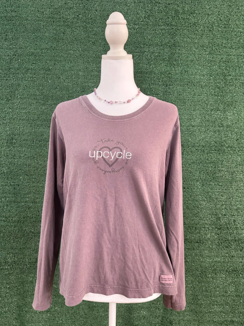 Upcycle Purple Long Sleeve S