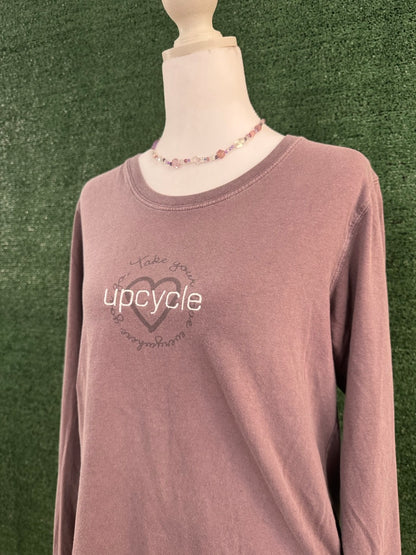 Upcycle Purple Long Sleeve S