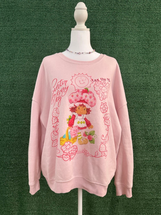 Tax the 1% Pink Crewneck Sweatshirt XL