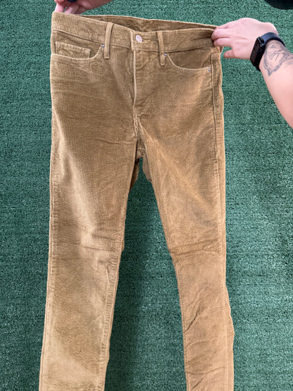 Eat the Rich Levi's Corduroy Skinny Khakis XS