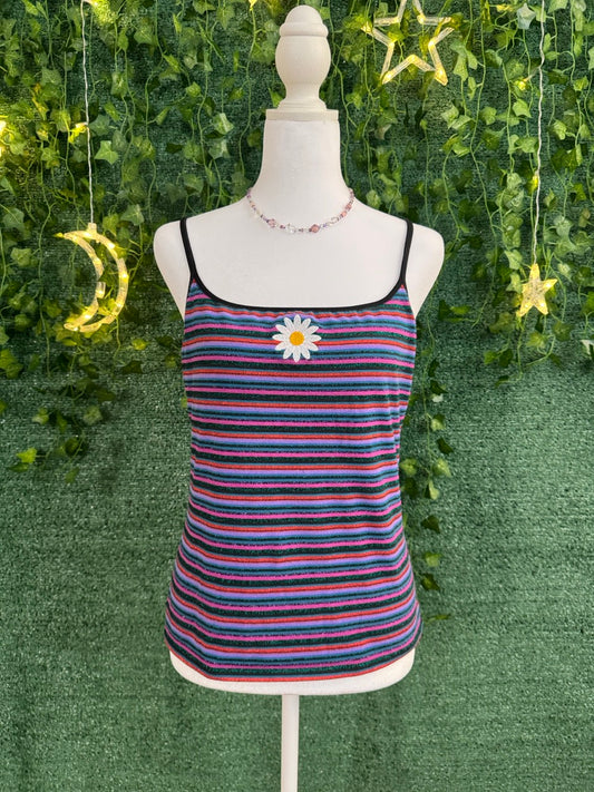 Daisy Striped Tank L