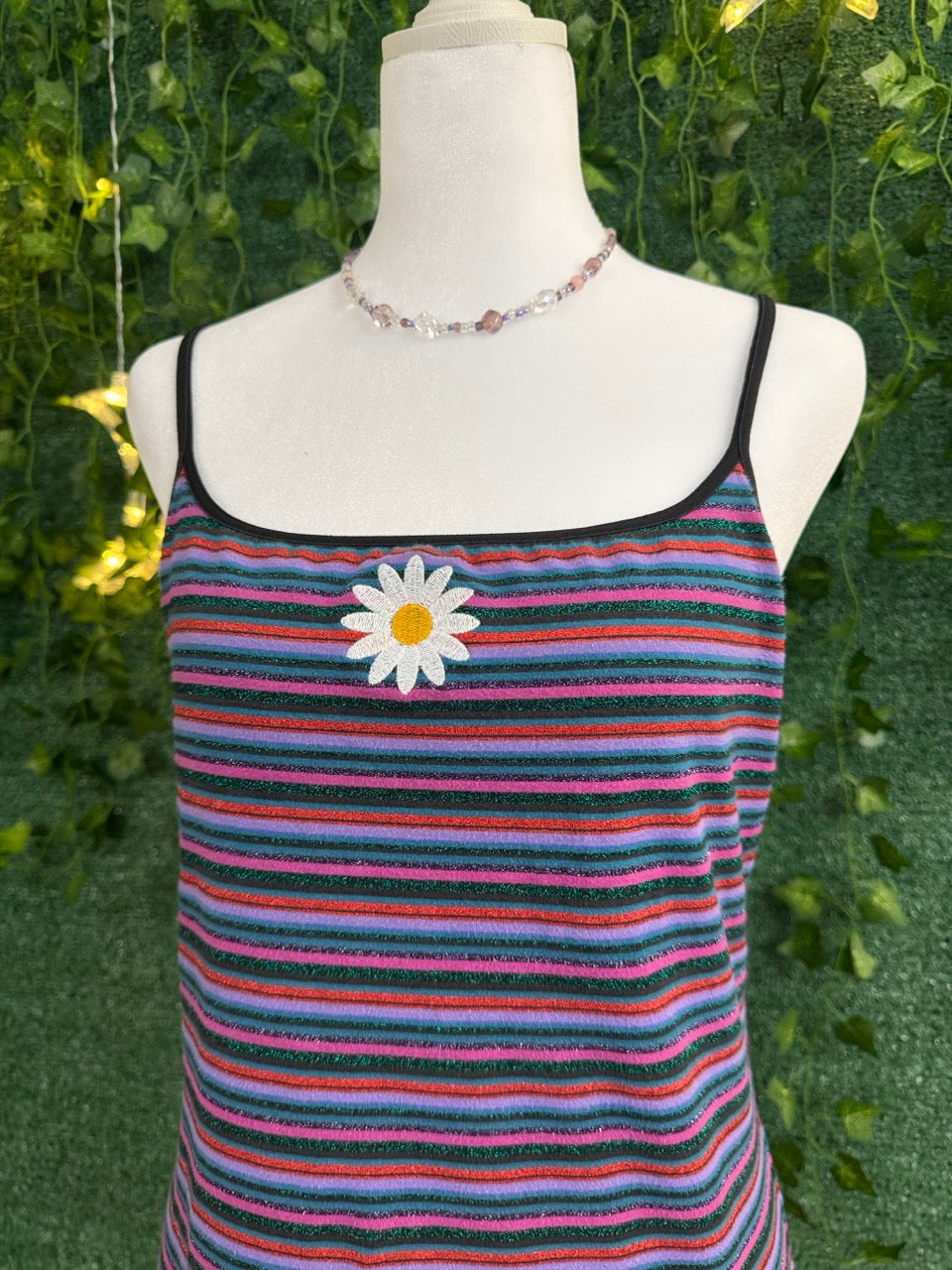 Daisy Striped Tank L