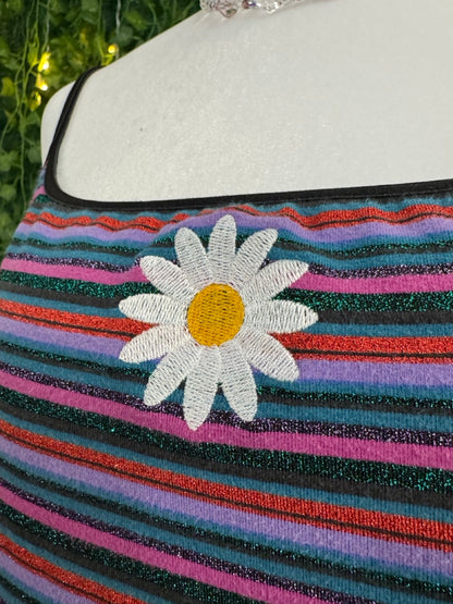 Daisy Striped Tank L