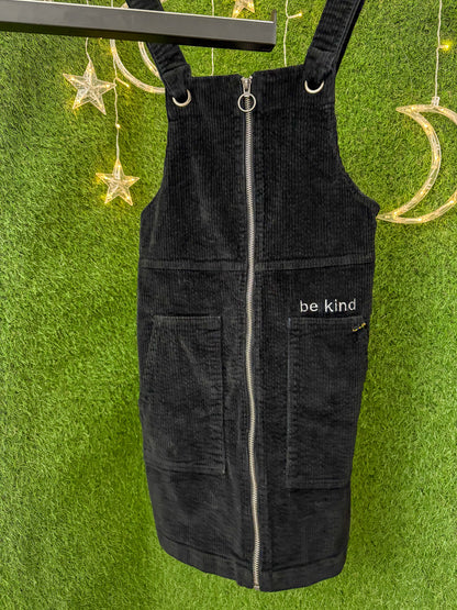 Be Kind Black Corduroy Dress XS