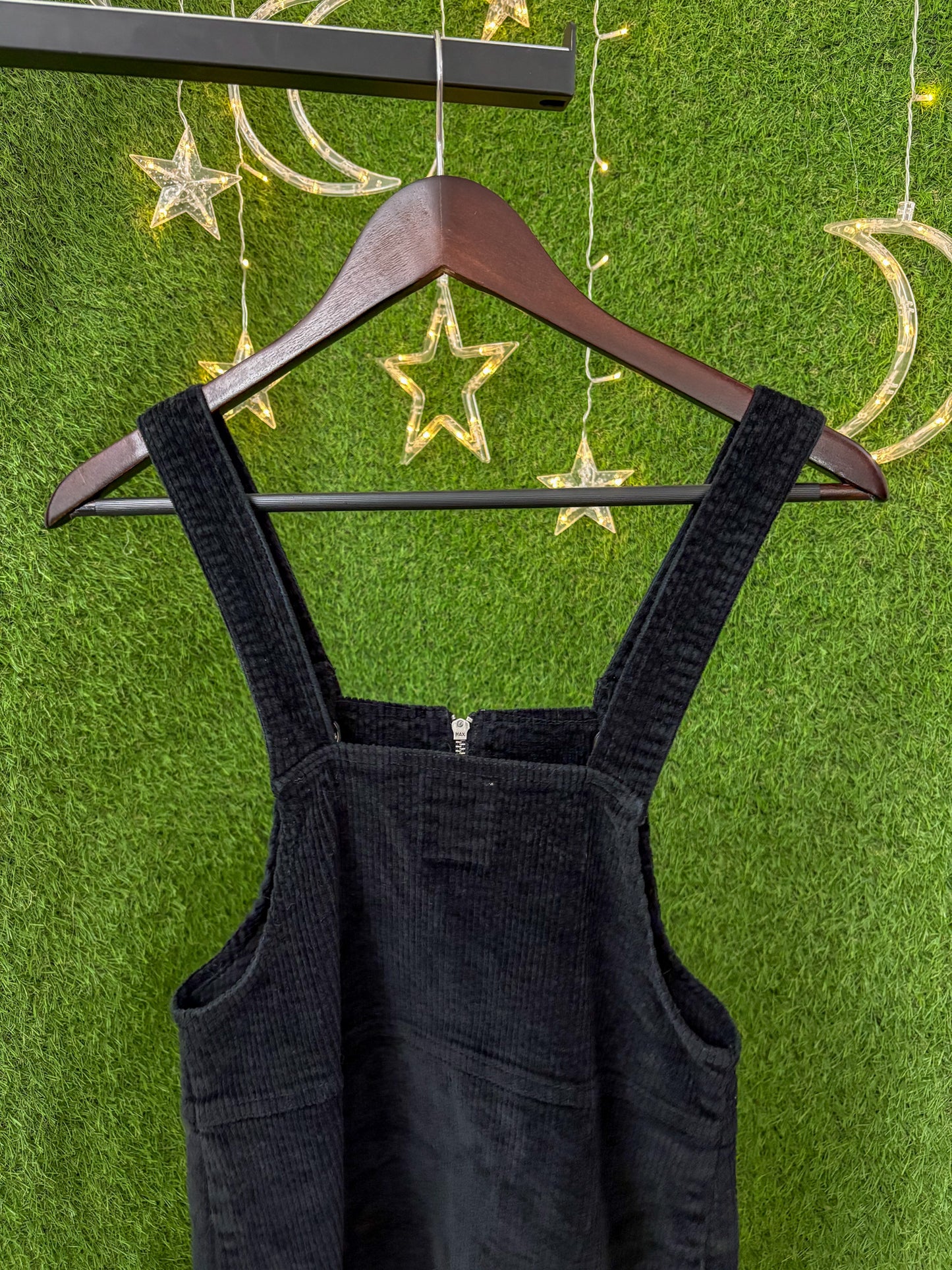 Be Kind Black Corduroy Dress XS