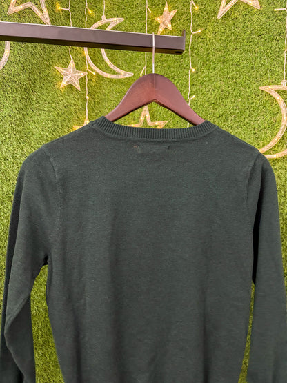 Self Love Juice Green Sweater