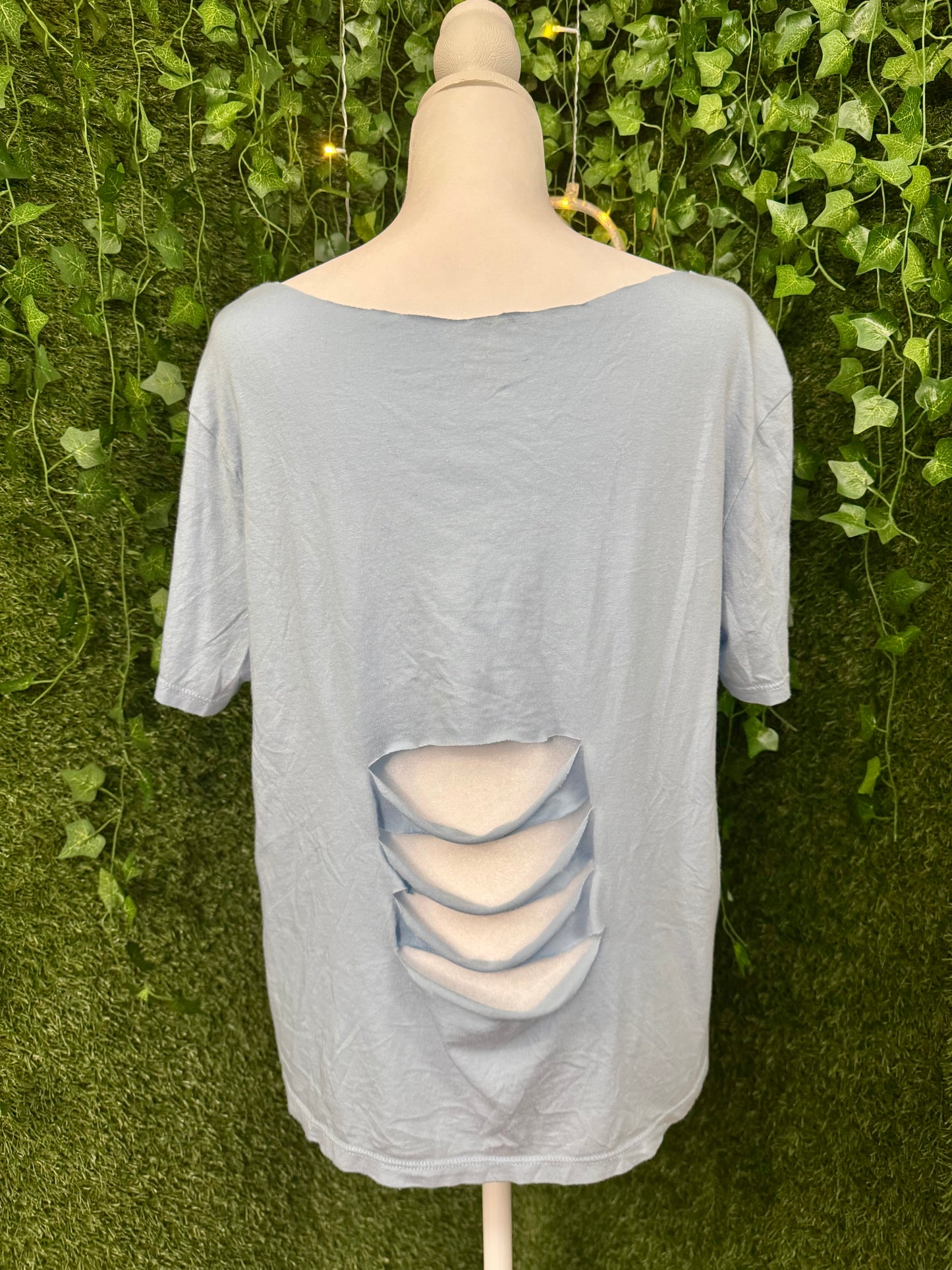 Spongebob Cloud Light Blue Tee M