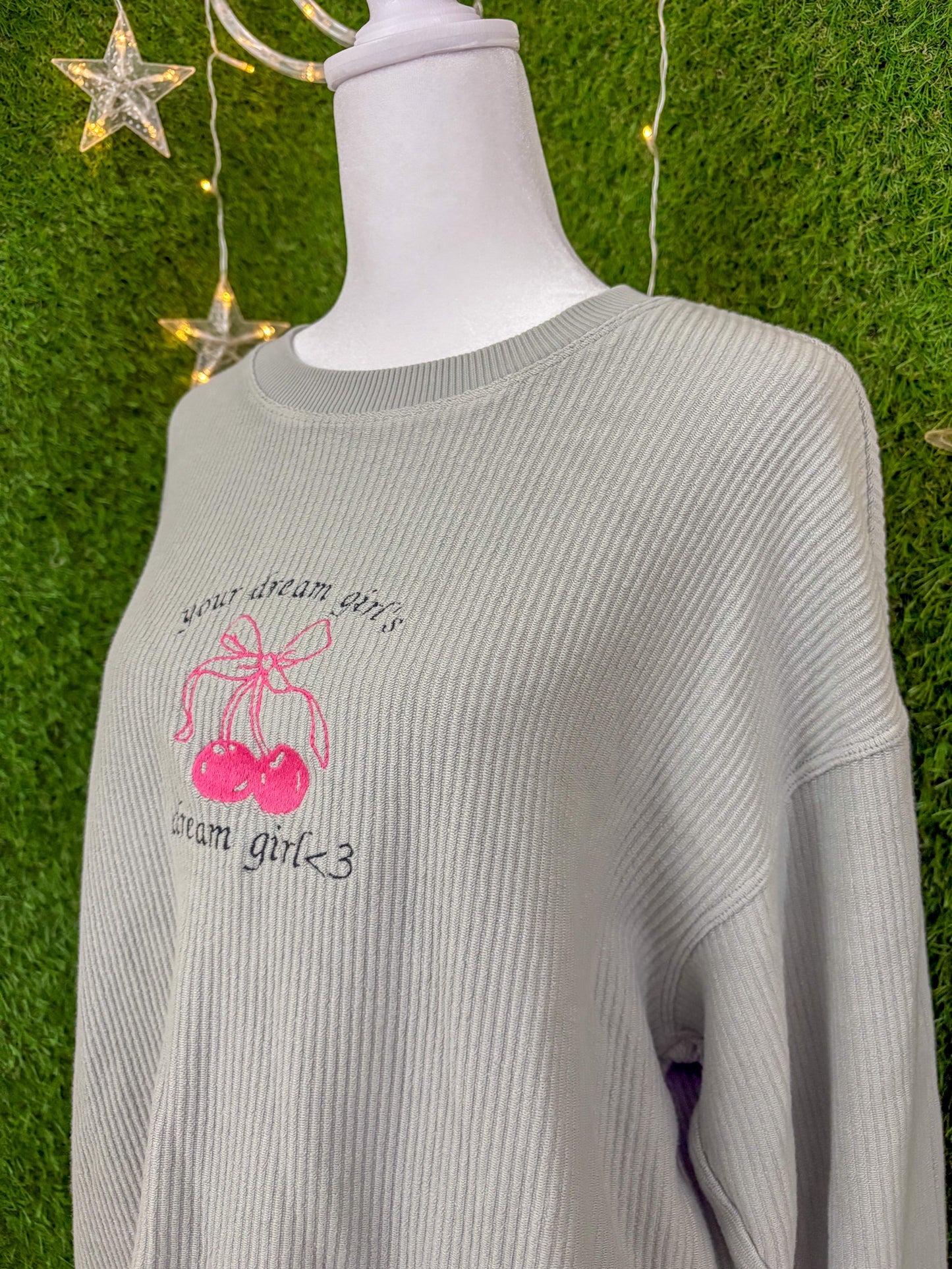 Dream Girls Dream Girl Textured Sweatshirt XS