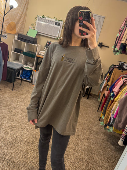 Von Dutch Brown Long Sleeve 2XL