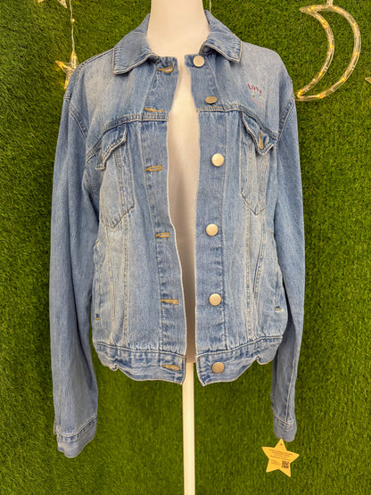 Love Wins Denim Jacket L