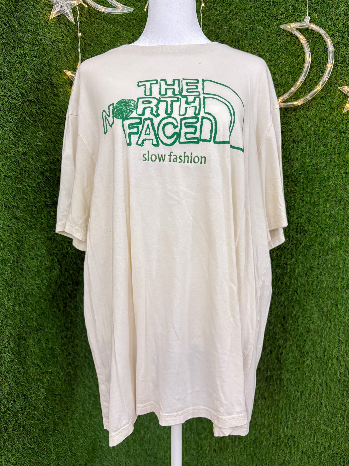 Slow Fashion Cream T-Shirt XL