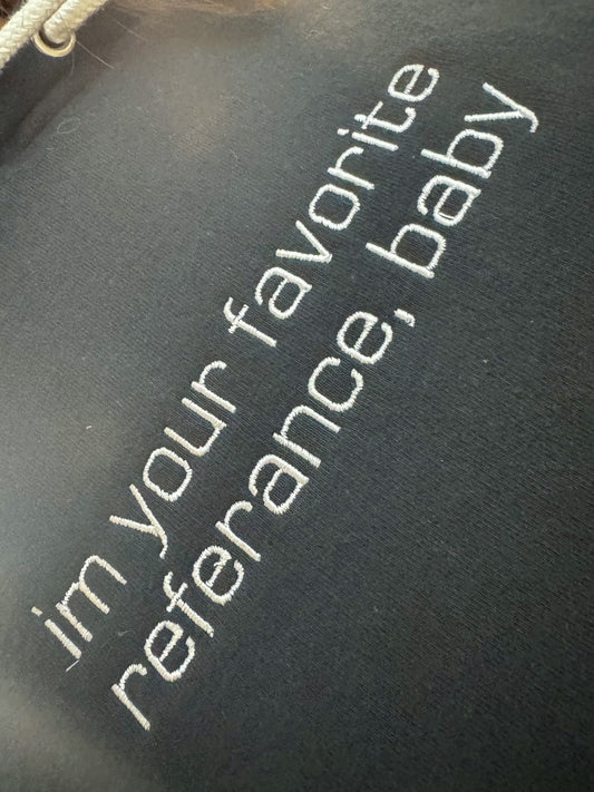 360 Black Cropped Hoodie XS