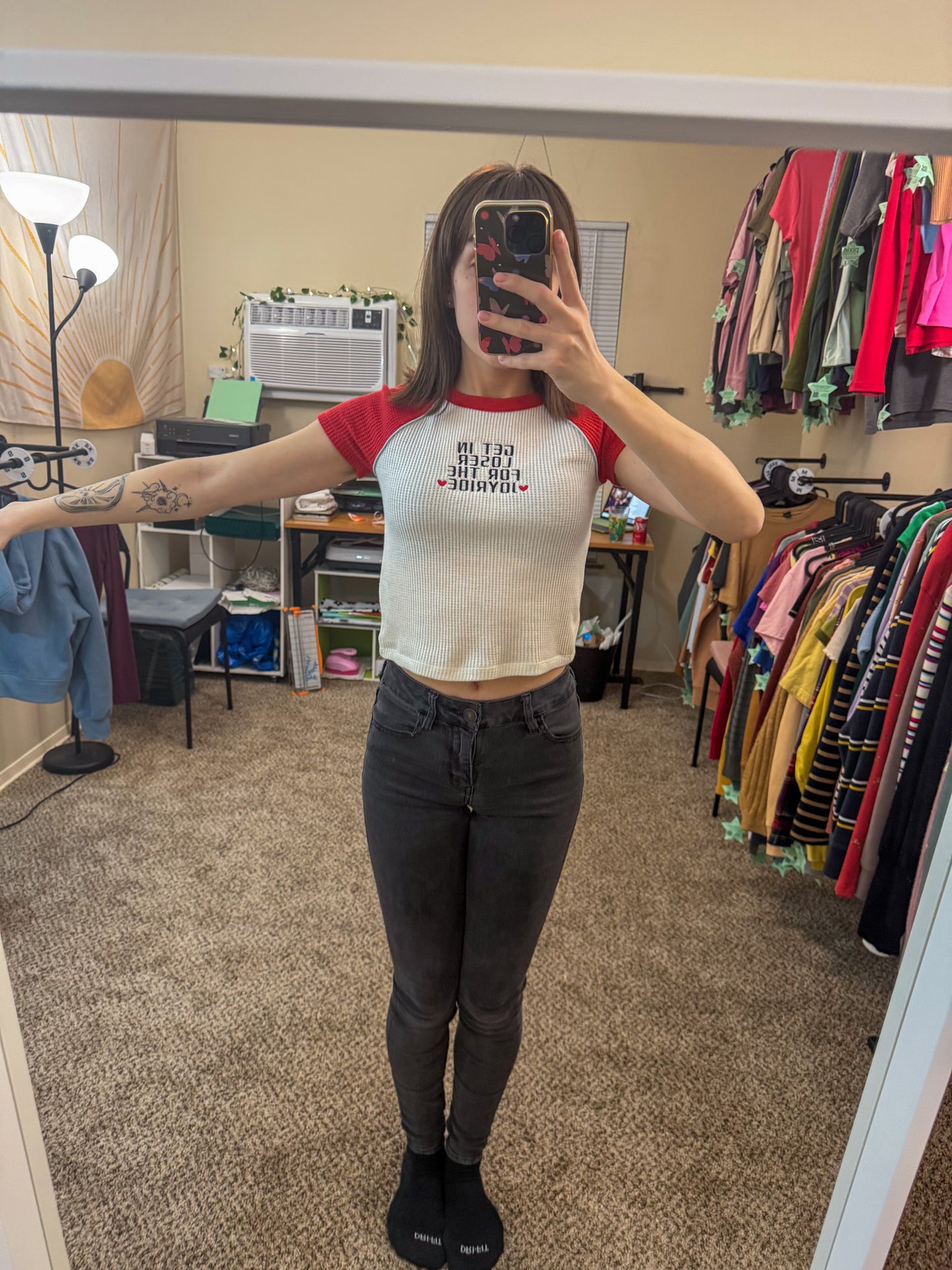 Joyride Thermal Baby Tee XS