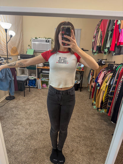 Joyride Thermal Baby Tee XS