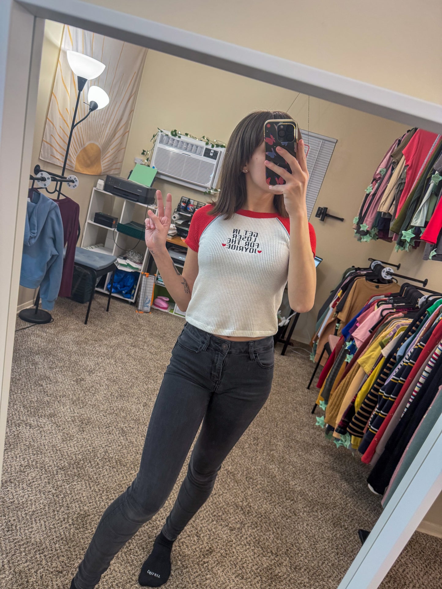 Joyride Thermal Baby Tee XS