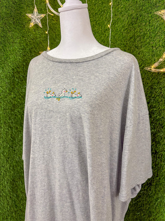 Duckies Grey T-Shirt 3XL