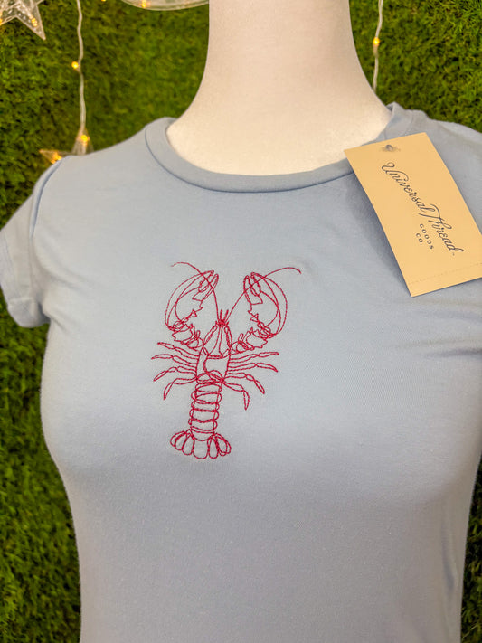 Lobster Blue Tee XS