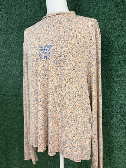 Be Kind to your Beautiful Mind Floral Long Sleeve 3XL