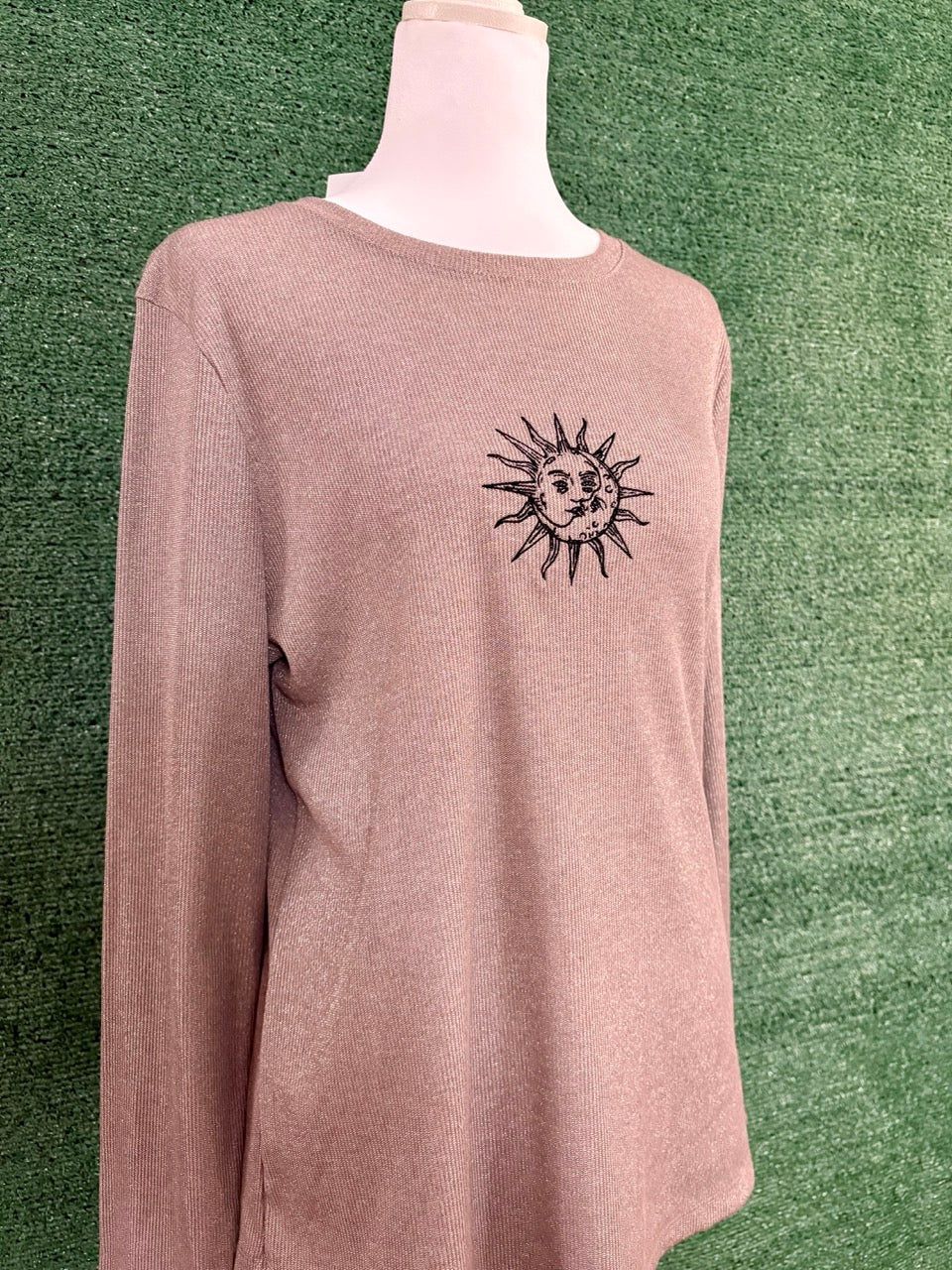 Sun & Moon Sparkle Long Sleeve 2XL