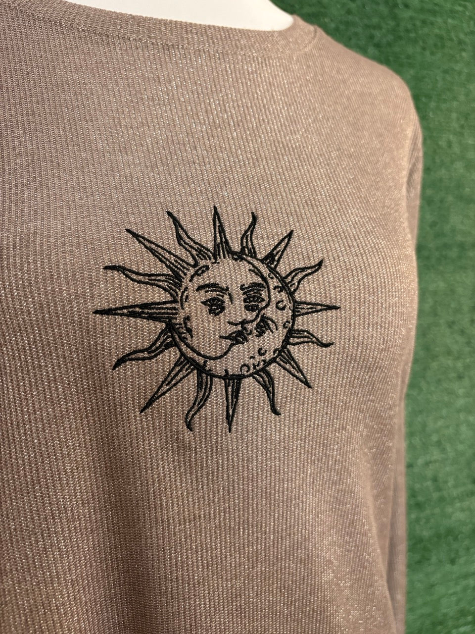 Sun & Moon Sparkle Long Sleeve 2XL