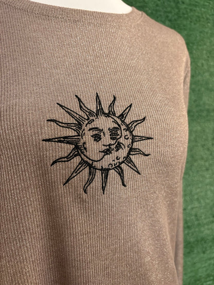 Sun & Moon Sparkle Long Sleeve 2XL