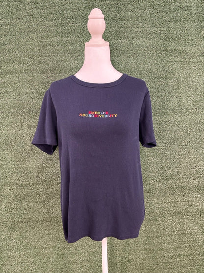 Embrace Neurodiversity Blue Top 2XL