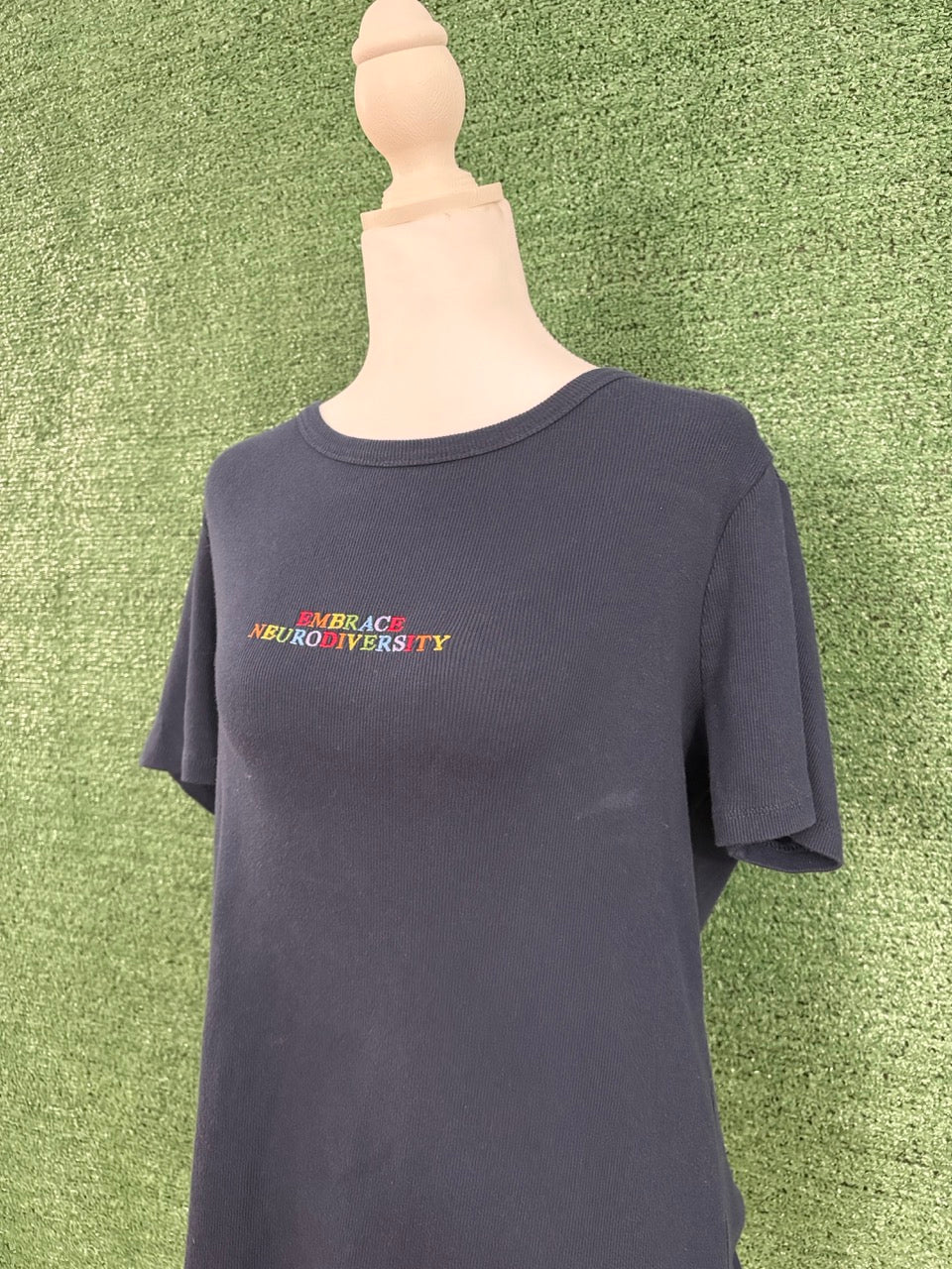 Embrace Neurodiversity Blue Top 2XL