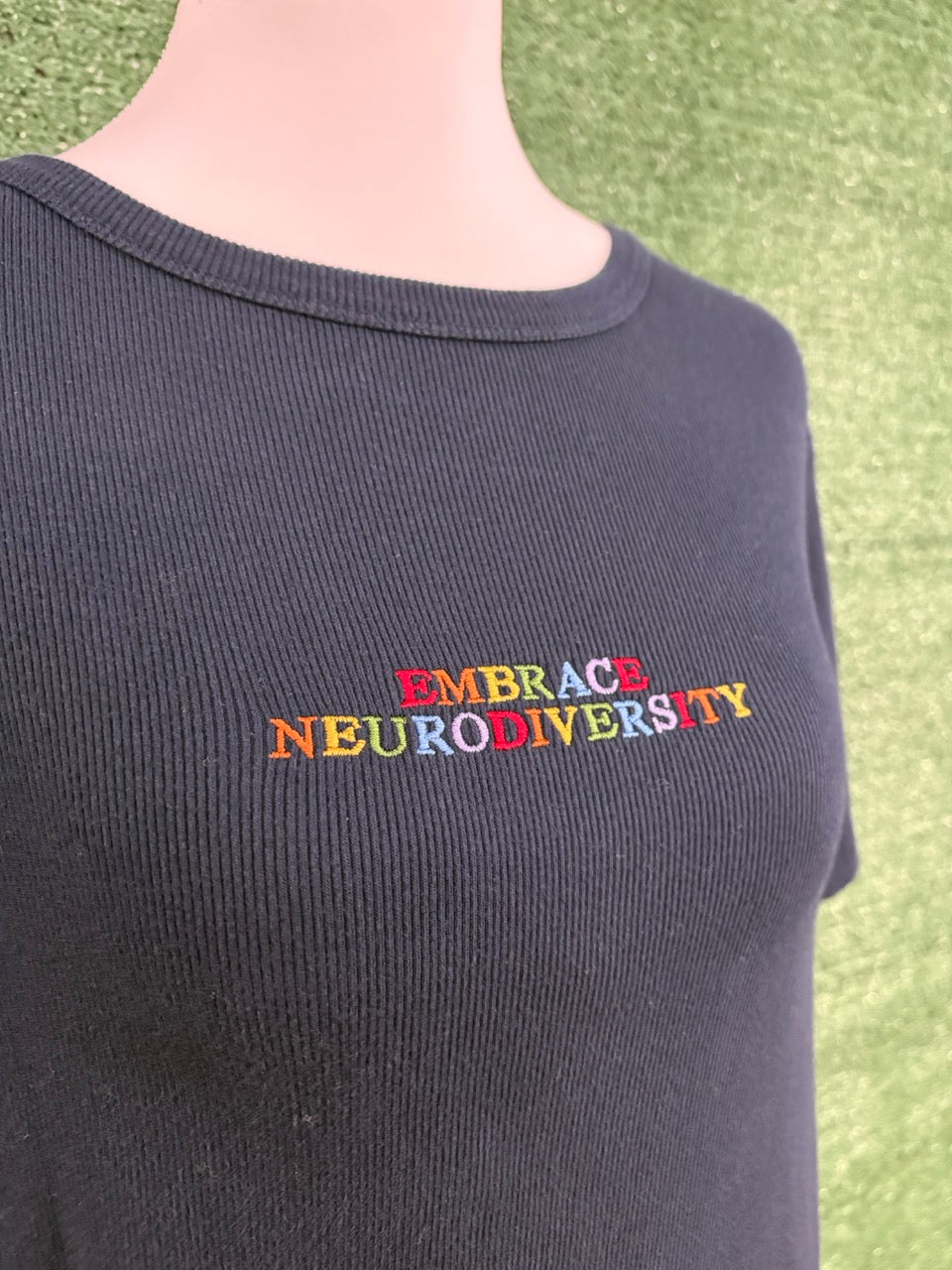 Embrace Neurodiversity Blue Top 2XL