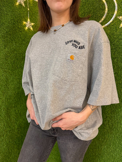 Love Who You Are Carhartt Pocket Tee 2XL