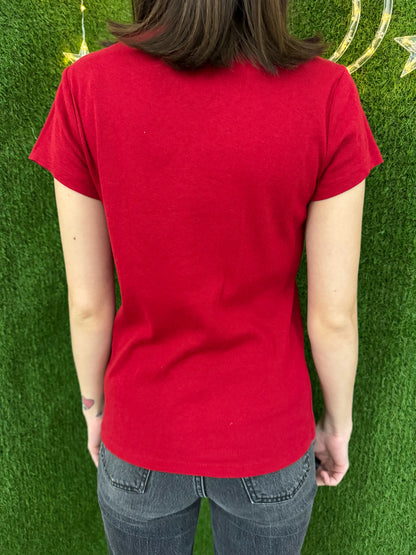 Self Love Juice Red Fitted T-Shirt M