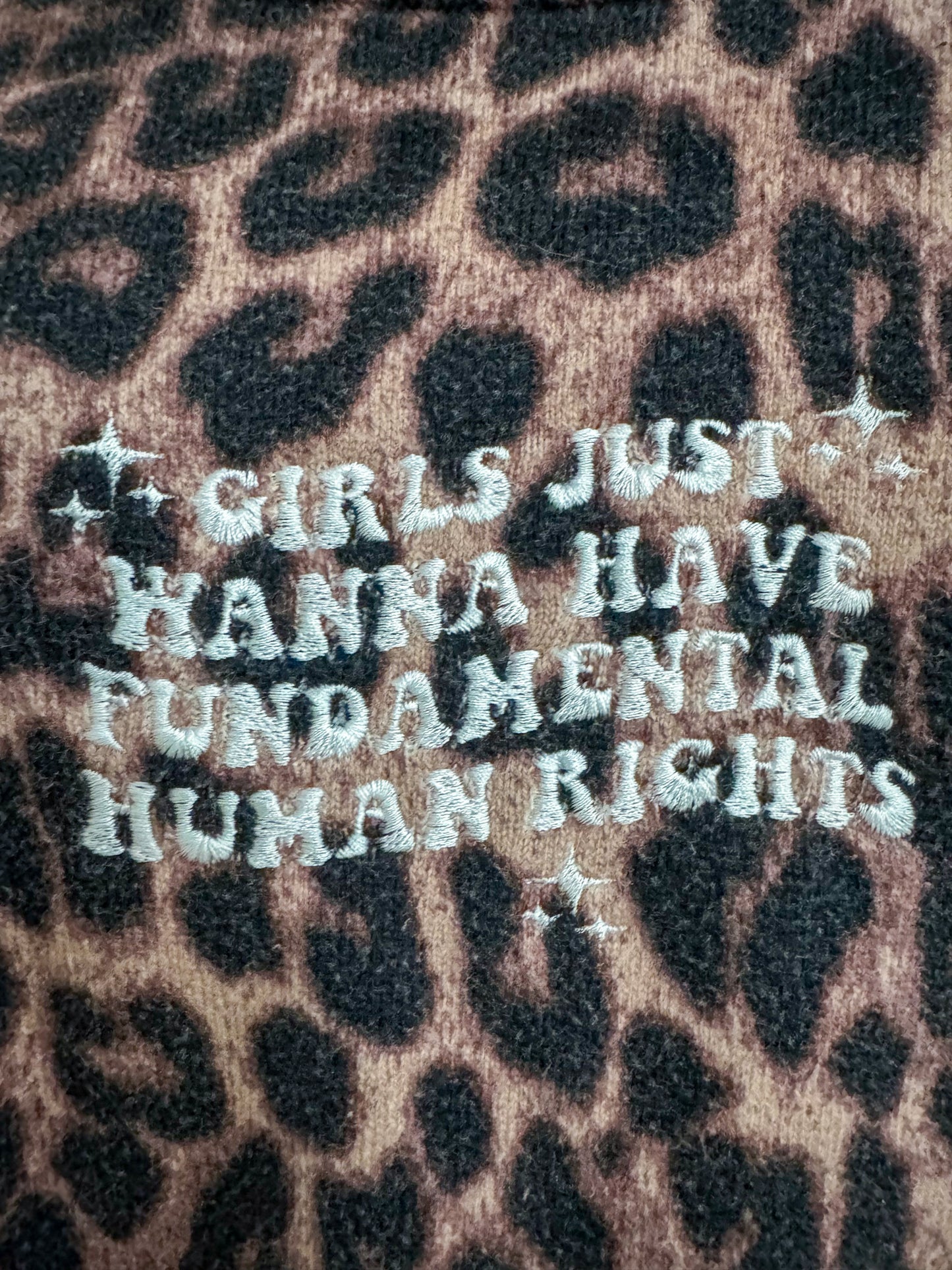 Girls Just Wanna Have Fundamental Human Rights Long Sleeve 4XL