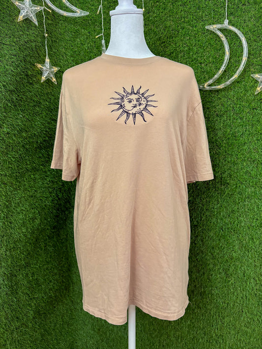 Moon & Sun Tan T-Shirt M