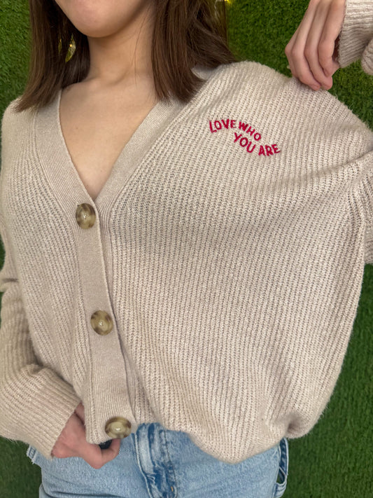 Love Who You Are Button Up M