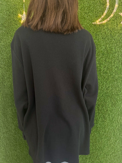 Self Love Juice Black Thermal Long Sleeve 2XL