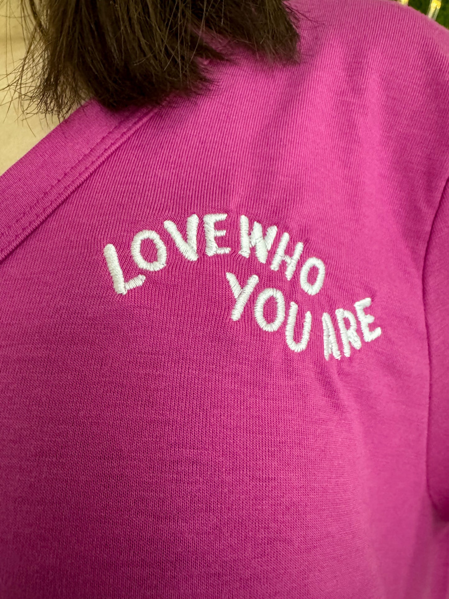 Love Who You Are Magenta Tee 2XL