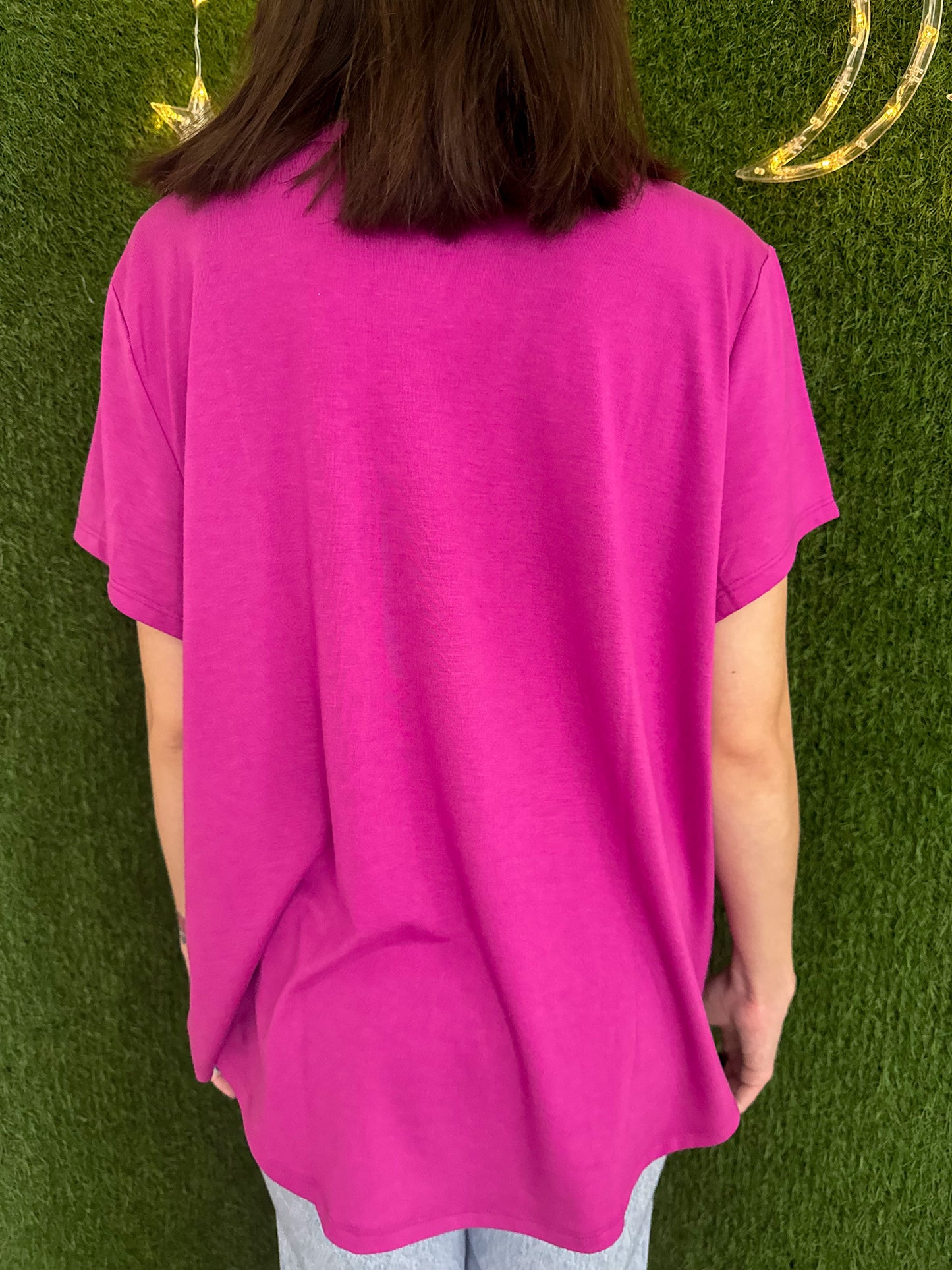 Love Who You Are Magenta Tee 2XL