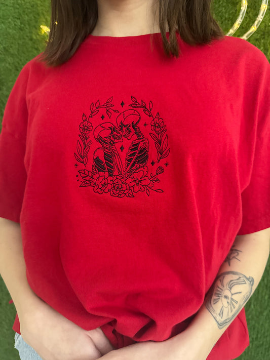 Infinite love Red T-Shirt L