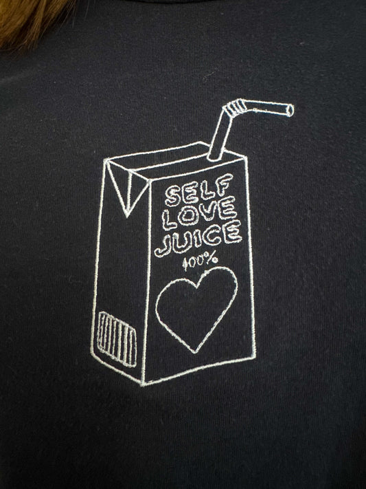 Navy Self Love Juice Long Sleeve S