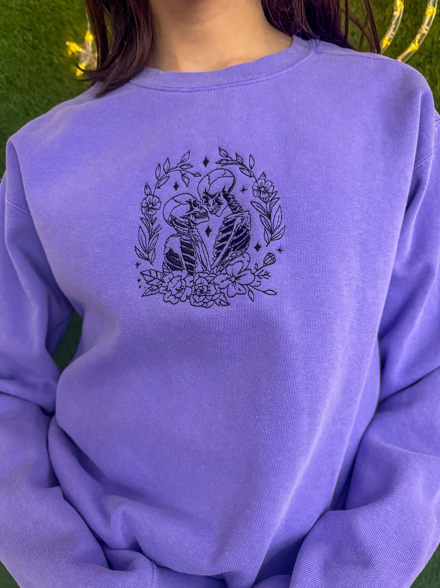 Infinite Love Purple Crewneck S